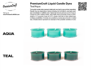 PremiumCraft Liquid Candle Dye Concentrate Teal/Aqua