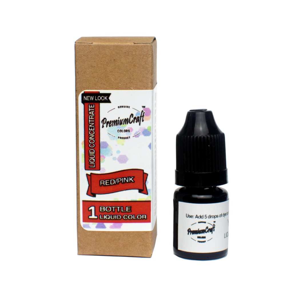 PremiumCraft Liquid Candle Dye Concentrate Red/Pink