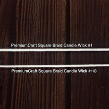 Load image into Gallery viewer, PremiumCraft Square Braid Cotton Candle Wick #1
