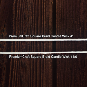 PremiumCraft Square Braid Cotton Candle Wick #1