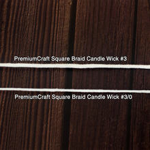 Load image into Gallery viewer, PremiumCraft Square Braid Cotton Candle Wick #3

